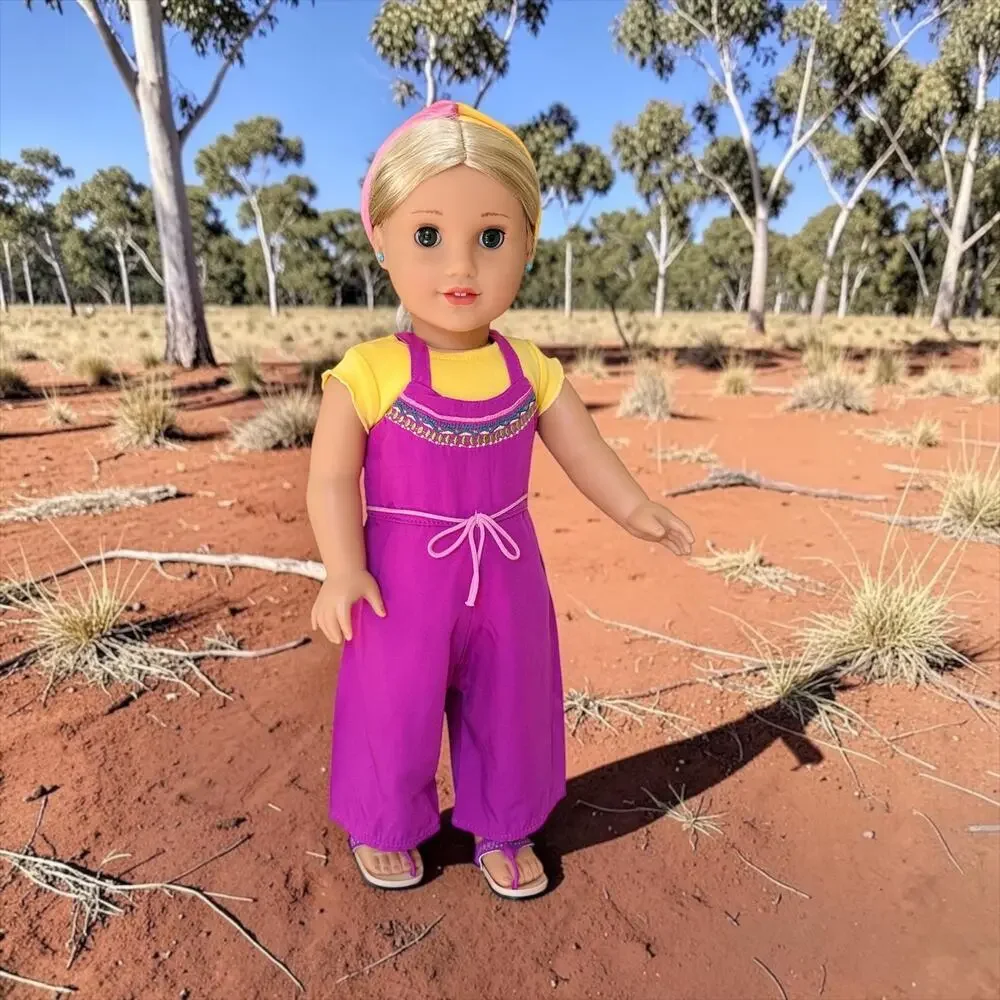 American Girl Doll Kira Bailey GOTY 2021 & Comfy Camping Outfit